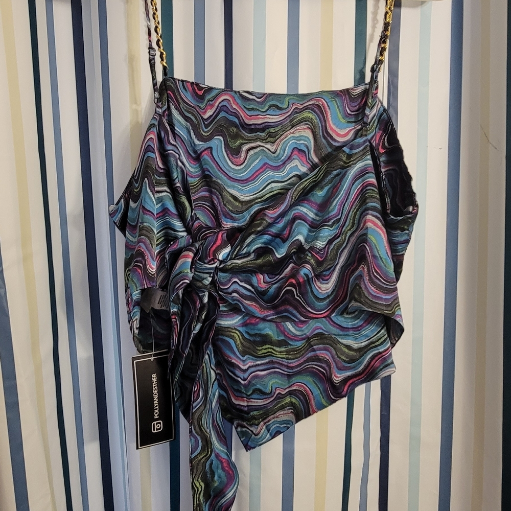 Just Poly Halter Top